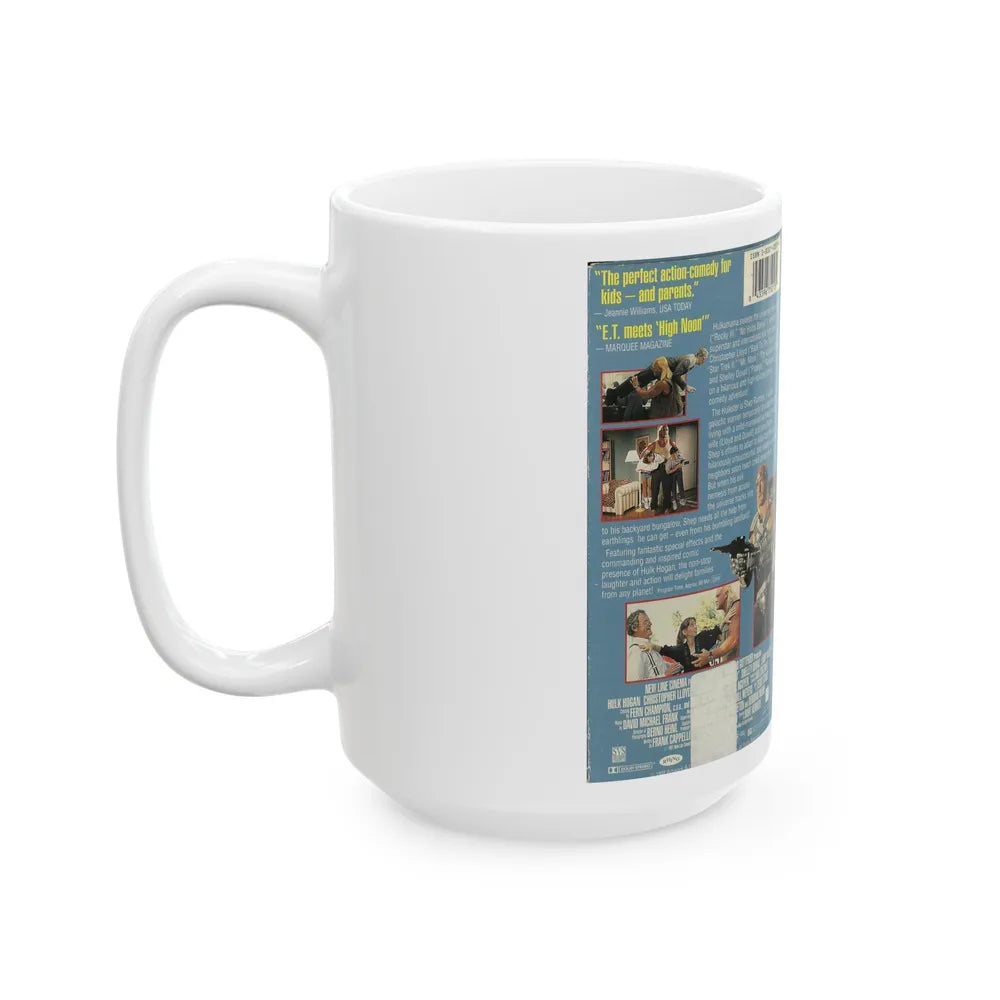 SUBURBAN COMMANDO HULK HOGAN (VHS COVER) - White Coffee Mug-Go Mug Yourself