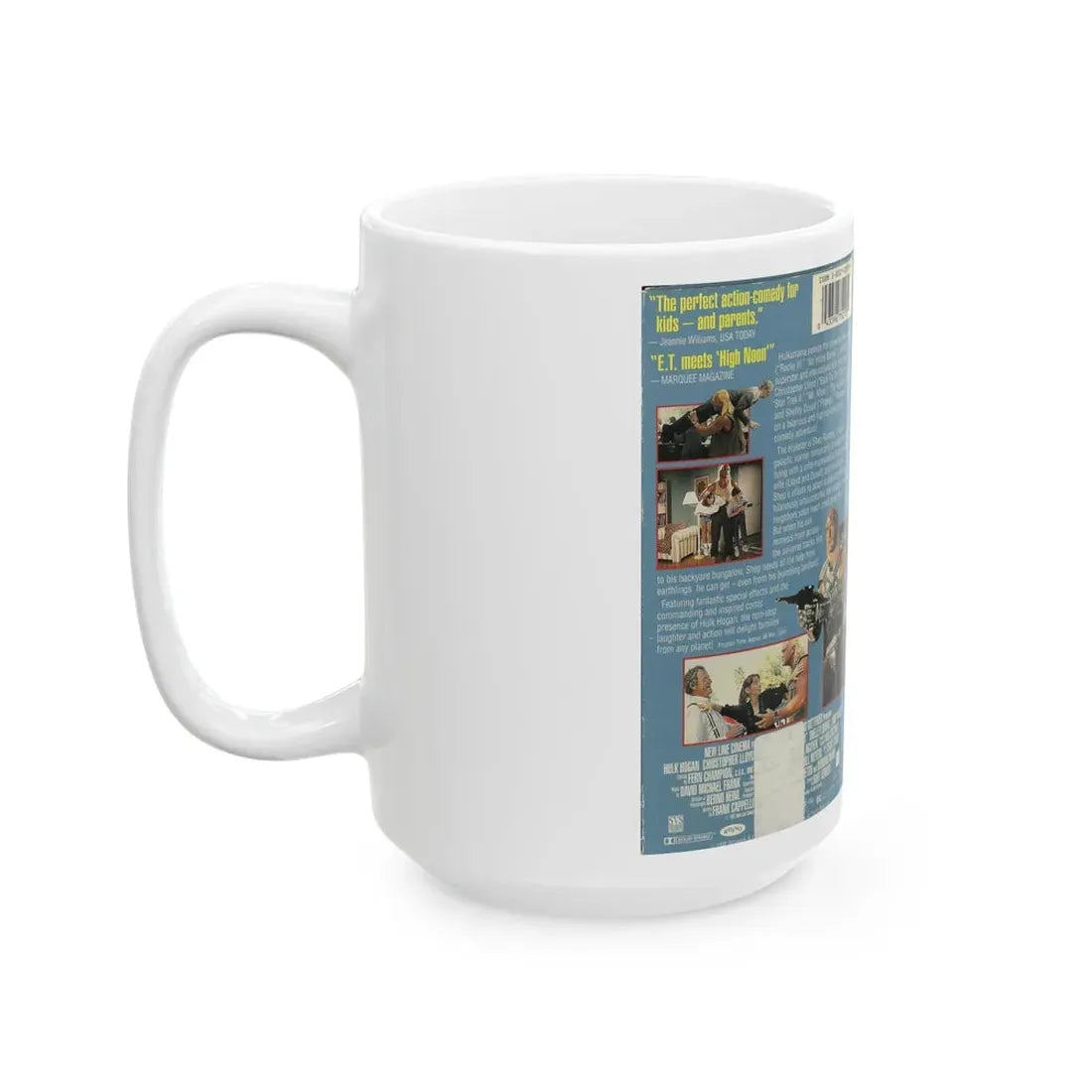 SUBURBAN COMMANDO HULK HOGAN (VHS COVER) - White Coffee Mug - Go Mug Yourself