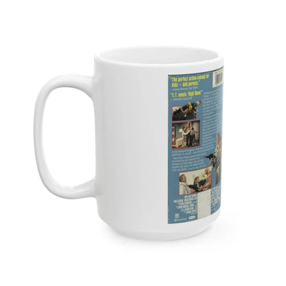 SUBURBAN COMMANDO HULK HOGAN (VHS COVER) - White Coffee Mug - Go Mug Yourself