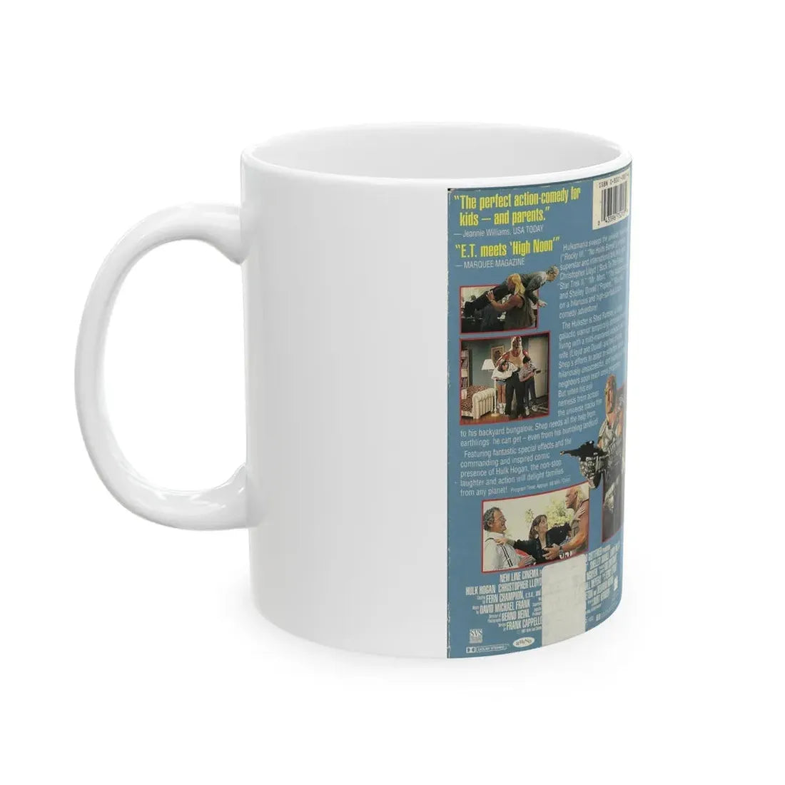 SUBURBAN COMMANDO HULK HOGAN (VHS COVER) - White Coffee Mug - Go Mug Yourself