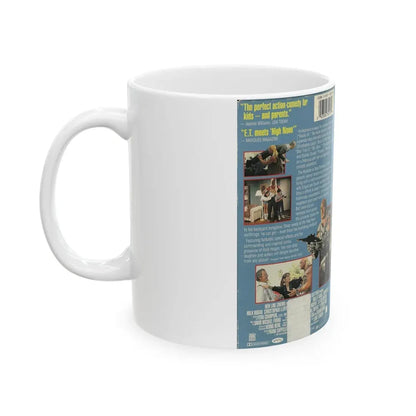 SUBURBAN COMMANDO HULK HOGAN (VHS COVER) - White Coffee Mug - Go Mug Yourself