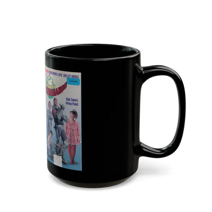 SUBURBAN COMMANDO (VHS COVER) - Black Coffee Mug-Go Mug Yourself