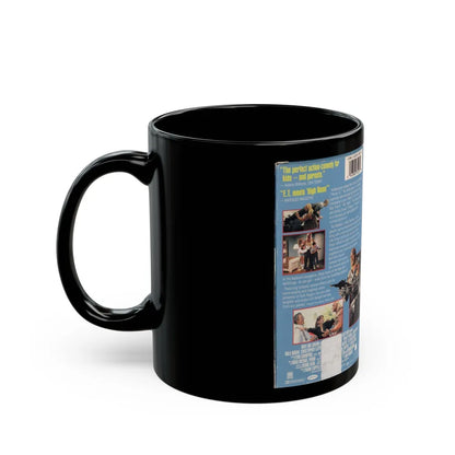 SUBURBAN COMMANDO (VHS COVER) - Black Coffee Mug-Go Mug Yourself