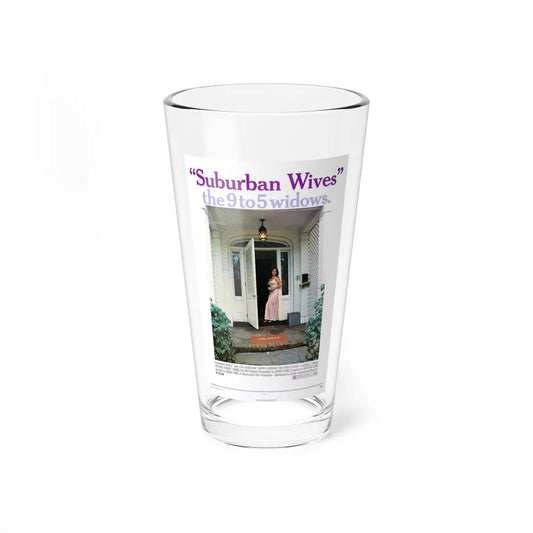 SUBURBAN WIVES 1972 Movie Poster - Pint Glass 16oz-16oz-Go Mug Yourself