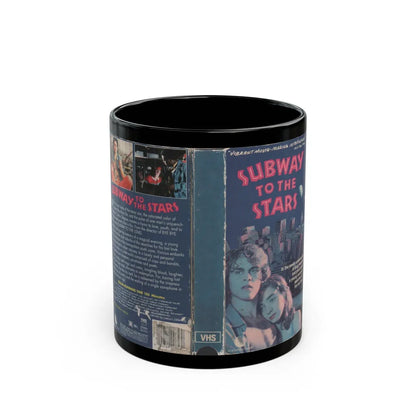 SUBWAY TO THE STARS (VHS COVER) - Black Coffee Mug-11oz-Go Mug Yourself