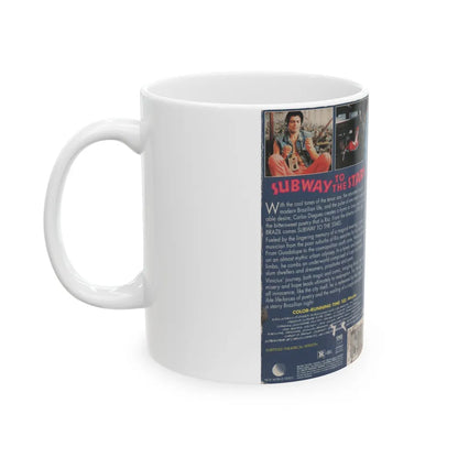 SUBWAY TO THE STARS (VHS COVER) - White Coffee Mug-Go Mug Yourself