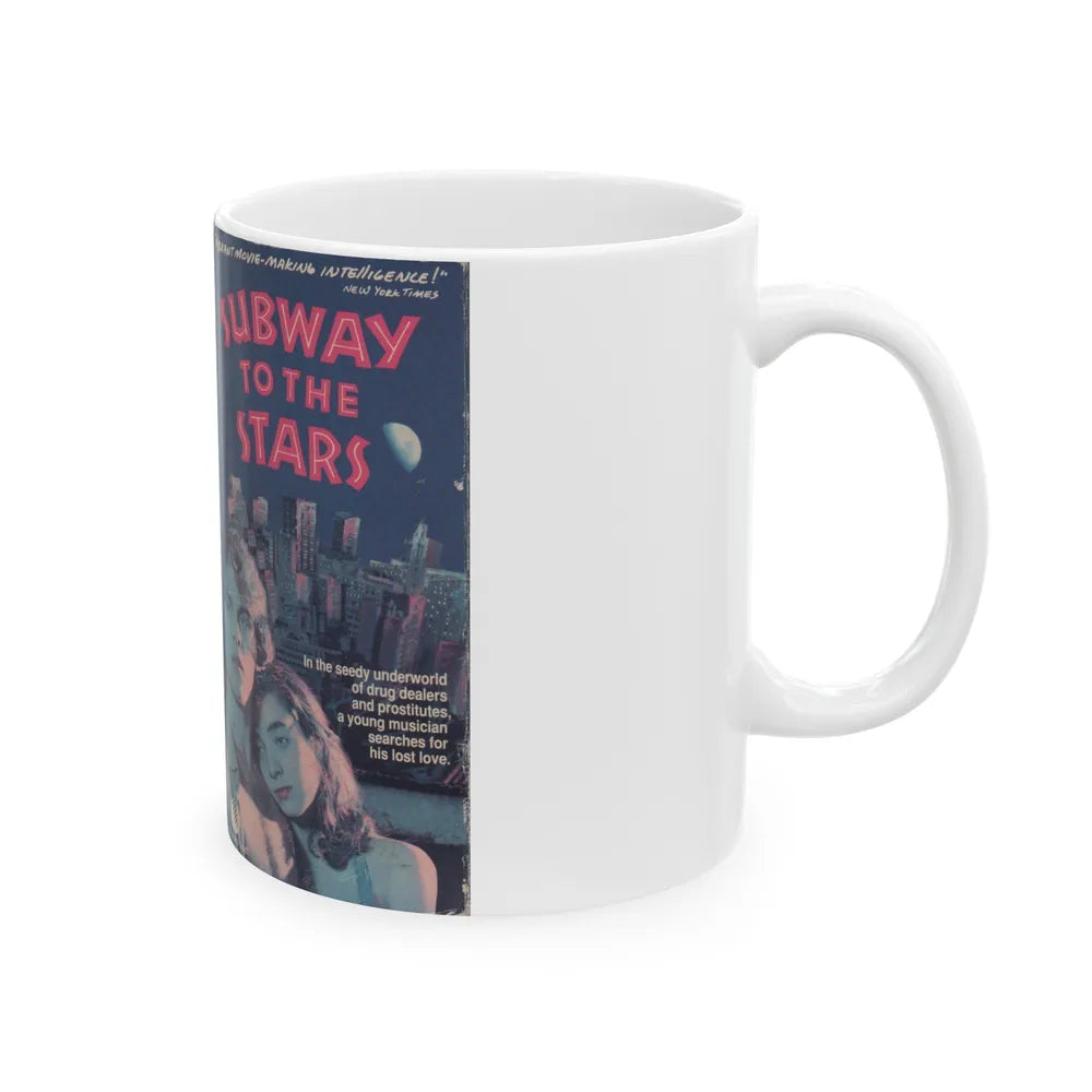 SUBWAY TO THE STARS (VHS COVER) - White Coffee Mug-Go Mug Yourself