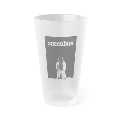 SUCCUBUS 1968 Movie Poster - Frosted Pint Glass 16oz Default Title - Go Mug Yourself