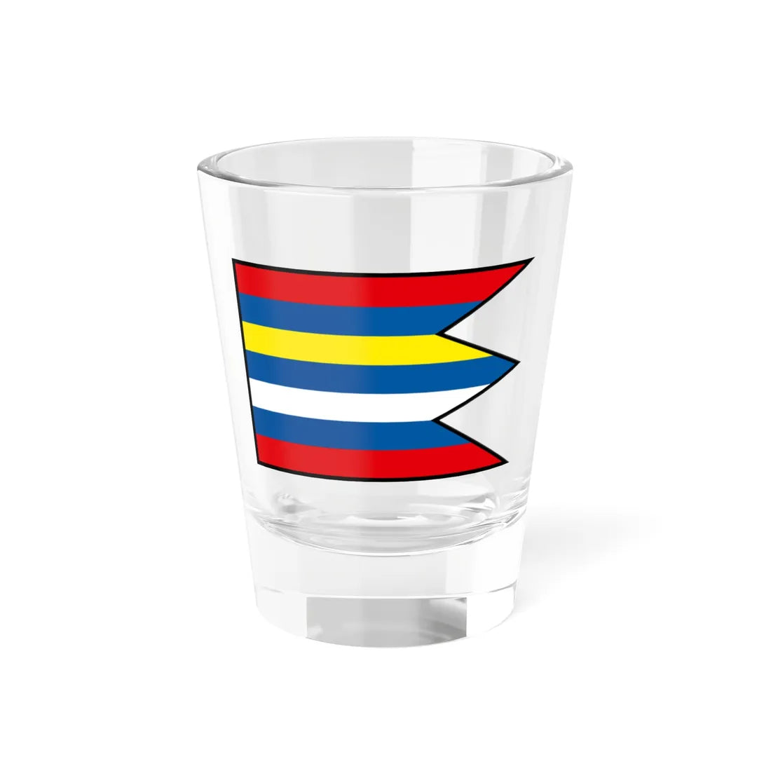 Suchohrad Malacky Flag (Slovakia) Shot Glass 1.5oz 1.5oz - Go Mug Yourself