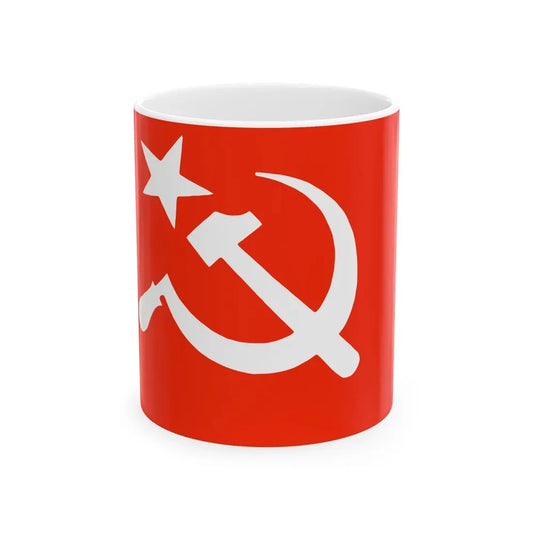 SUCI flag (India) White Coffee Mug 11oz - Go Mug Yourself