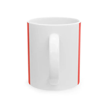 SUCI flag (India) White Coffee Mug - Go Mug Yourself