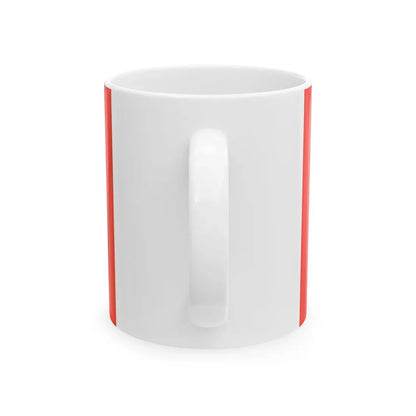 SUCI flag (India) White Coffee Mug - Go Mug Yourself