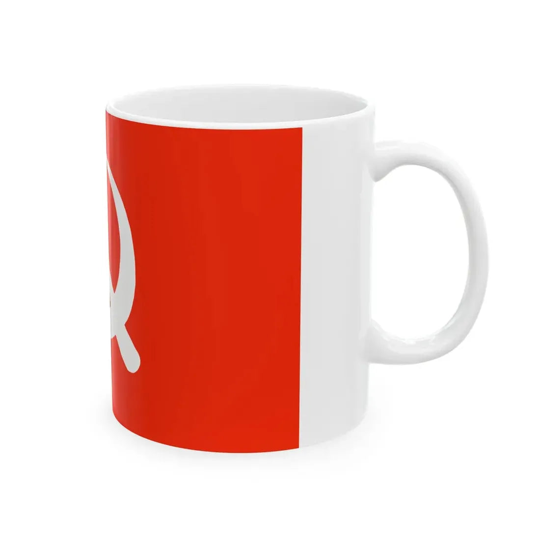 SUCI flag (India) White Coffee Mug - Go Mug Yourself