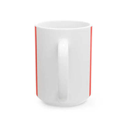 SUCI flag (India) White Coffee Mug - Go Mug Yourself