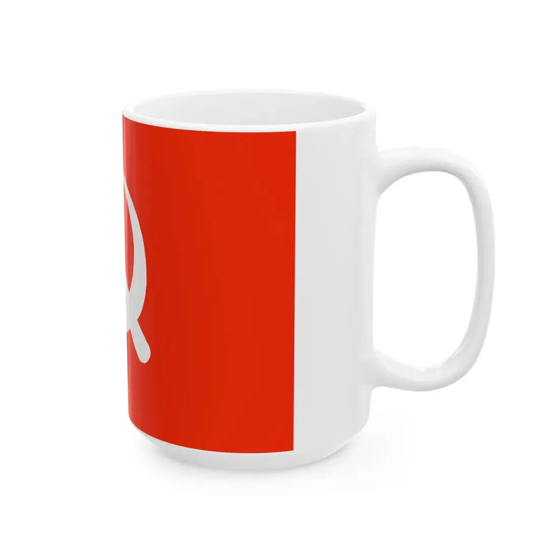 SUCI flag (India) White Coffee Mug - Go Mug Yourself