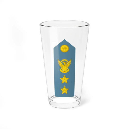 Sudan Air Force   OF05 (Sudan) (Military Rank) Pint Glass 16oz 16oz - Go Mug Yourself