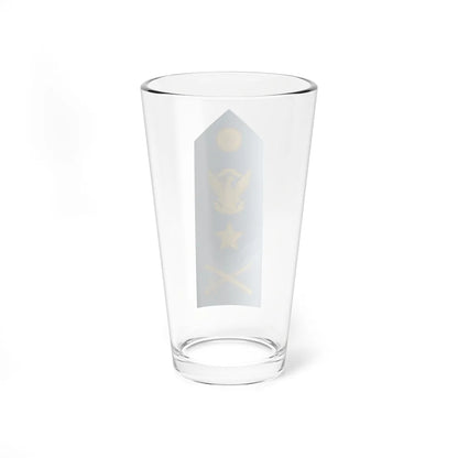 Sudan Air Force   OF08 (Sudan) (Military Rank) Pint Glass 16oz - Go Mug Yourself