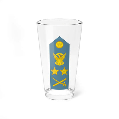 Sudan Air Force   OF09 (Sudan) (Military Rank) Pint Glass 16oz 16oz - Go Mug Yourself