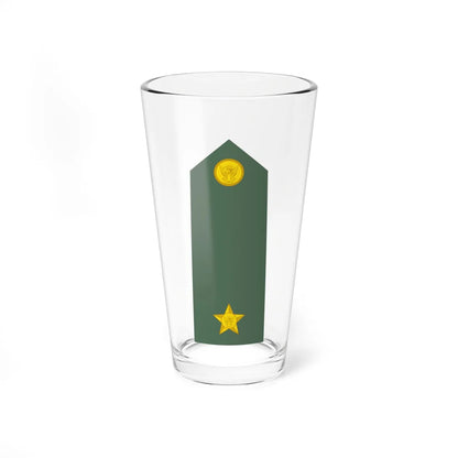 Sudan Army   OF01a (Sudan) (Military Rank) Pint Glass 16oz 16oz - Go Mug Yourself