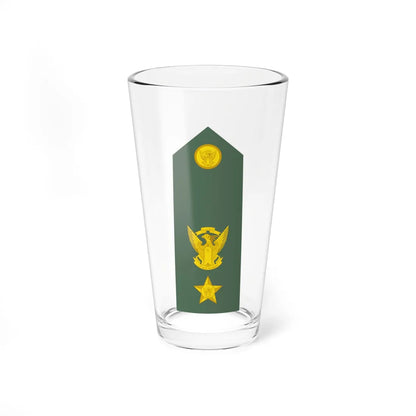 Sudan Army   OF04 (Sudan) (Military Rank) Pint Glass 16oz 16oz - Go Mug Yourself