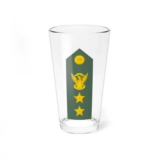 Sudan Army   OF05 (Sudan) (Military Rank) Pint Glass 16oz 16oz - Go Mug Yourself