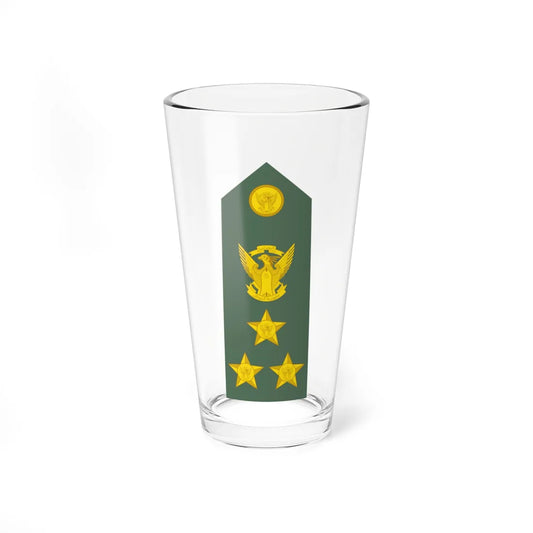 Sudan Army   OF06 (Sudan) (Military Rank) Pint Glass 16oz 16oz - Go Mug Yourself
