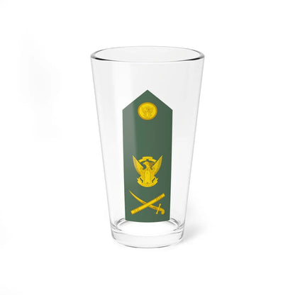 Sudan Army   OF07 (Sudan) (Military Rank) Pint Glass 16oz 16oz - Go Mug Yourself