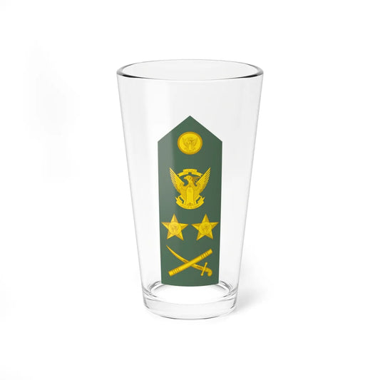 Sudan Army   OF09 (Sudan) (Military Rank) Pint Glass 16oz 16oz - Go Mug Yourself