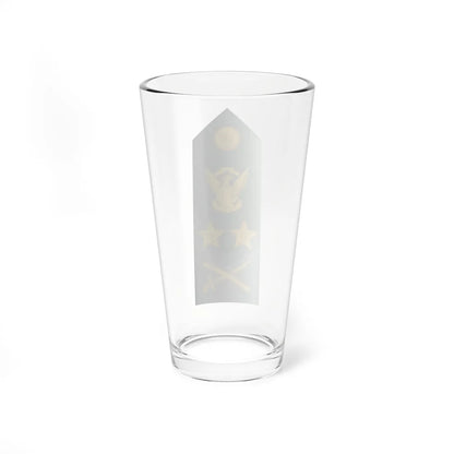 Sudan Army   OF09 (Sudan) (Military Rank) Pint Glass 16oz - Go Mug Yourself