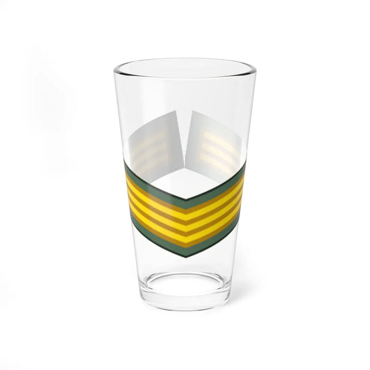 Sudan Army   OR02 (Sudan) (Military Rank) Pint Glass 16oz 16oz - Go Mug Yourself
