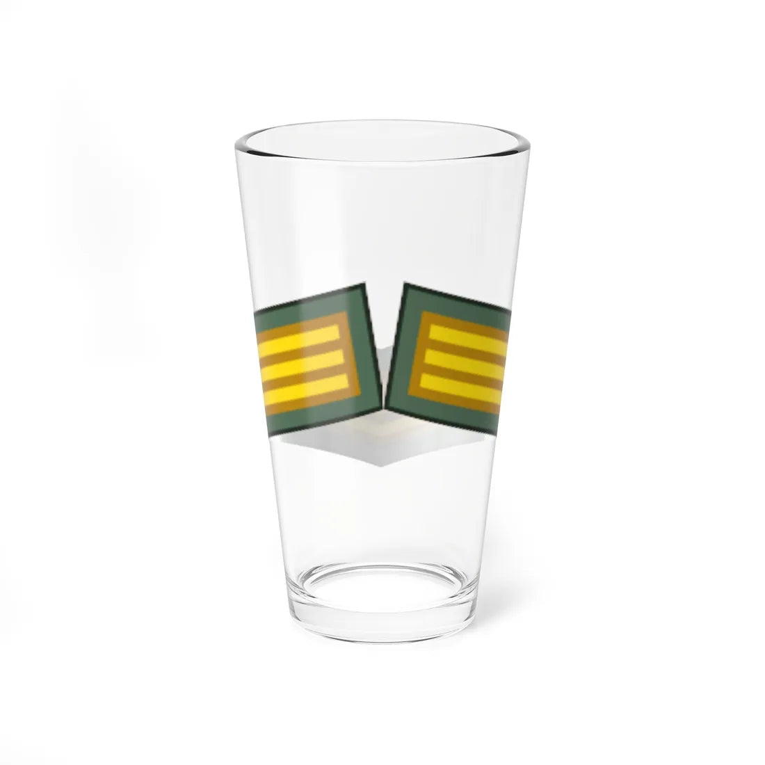 Sudan Army   OR02 (Sudan) (Military Rank) Pint Glass 16oz - Go Mug Yourself