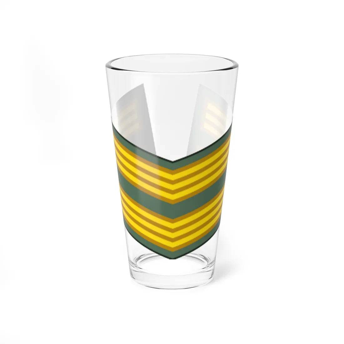 Sudan Army   OR04 (Sudan) (Military Rank) Pint Glass 16oz 16oz - Go Mug Yourself