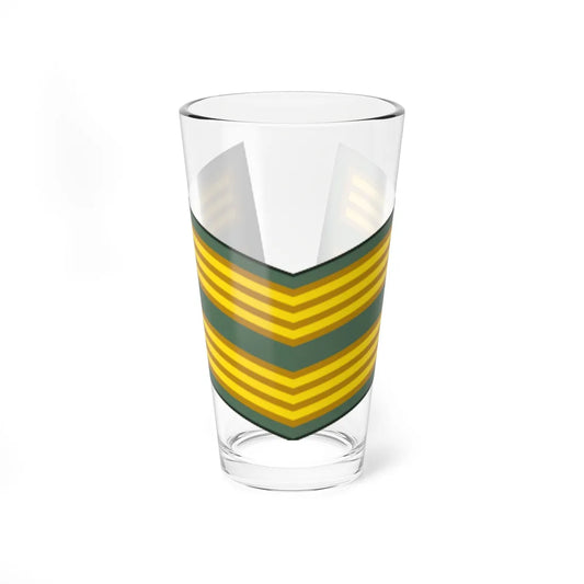 Sudan Army   OR04 (Sudan) (Military Rank) Pint Glass 16oz 16oz - Go Mug Yourself