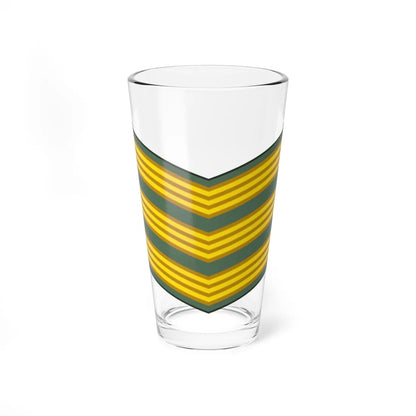 Sudan Army   OR05 (Sudan) (Military Rank) Pint Glass 16oz 16oz - Go Mug Yourself