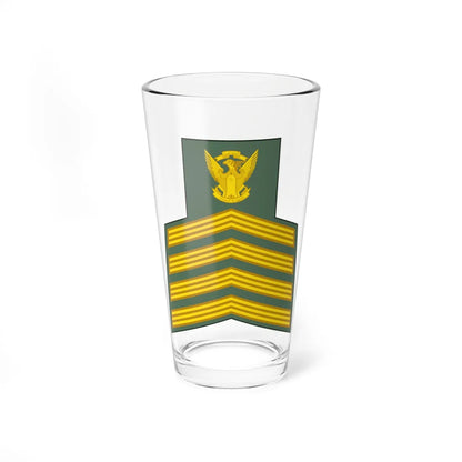Sudan Army   OR08 (Sudan) (Military Rank) Pint Glass 16oz 16oz - Go Mug Yourself