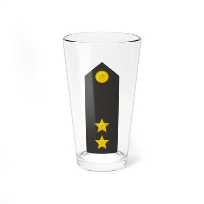 Sudan Navy   OF01b (Sudan) (Military Rank) Pint Glass 16oz 16oz - Go Mug Yourself