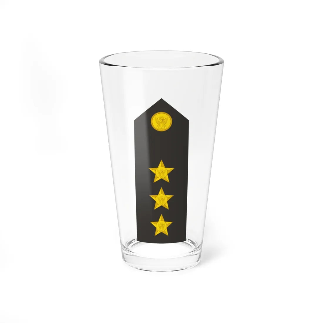 Sudan Navy   OF02 (Sudan) (Military Rank) Pint Glass 16oz 16oz - Go Mug Yourself