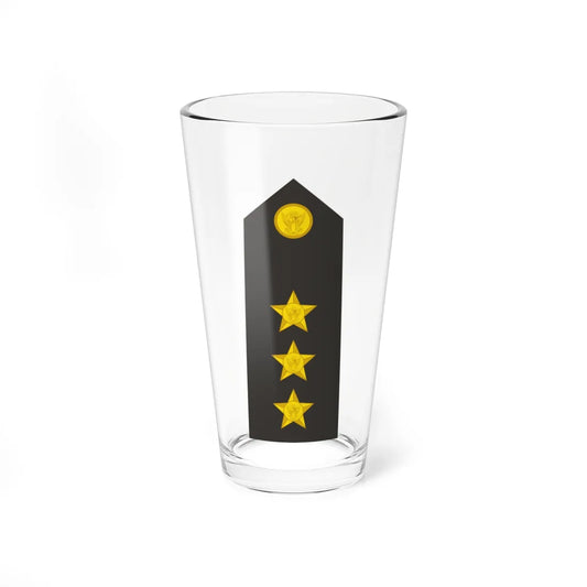 Sudan Navy   OF02 (Sudan) (Military Rank) Pint Glass 16oz 16oz - Go Mug Yourself