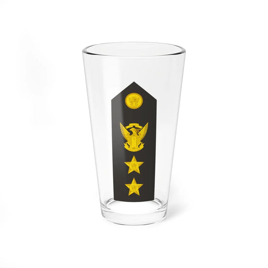 Sudan Navy   OF05 (Sudan) (Military Rank) Pint Glass 16oz 16oz - Go Mug Yourself