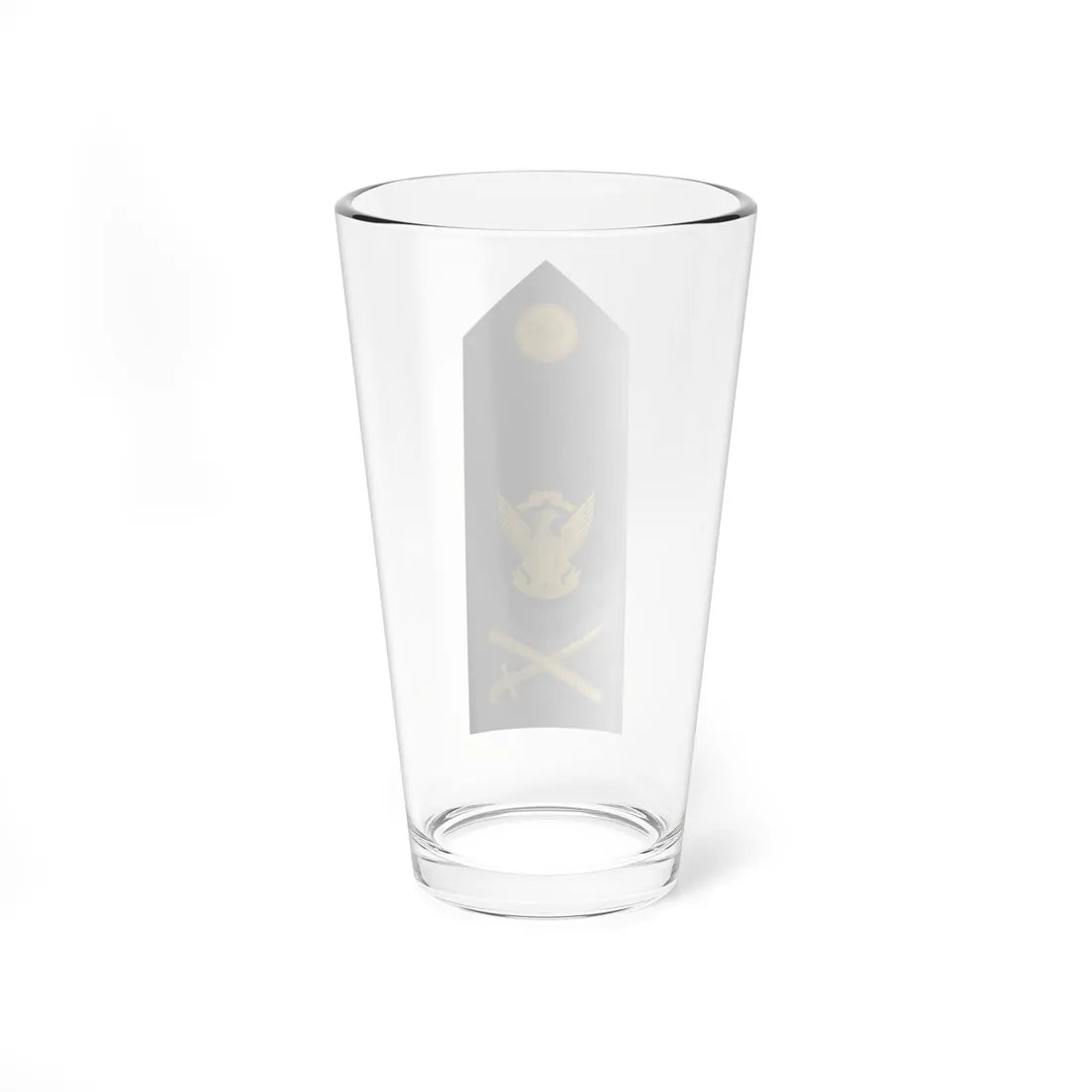 Sudan Navy   OF07 (Sudan) (Military Rank) Pint Glass 16oz - Go Mug Yourself