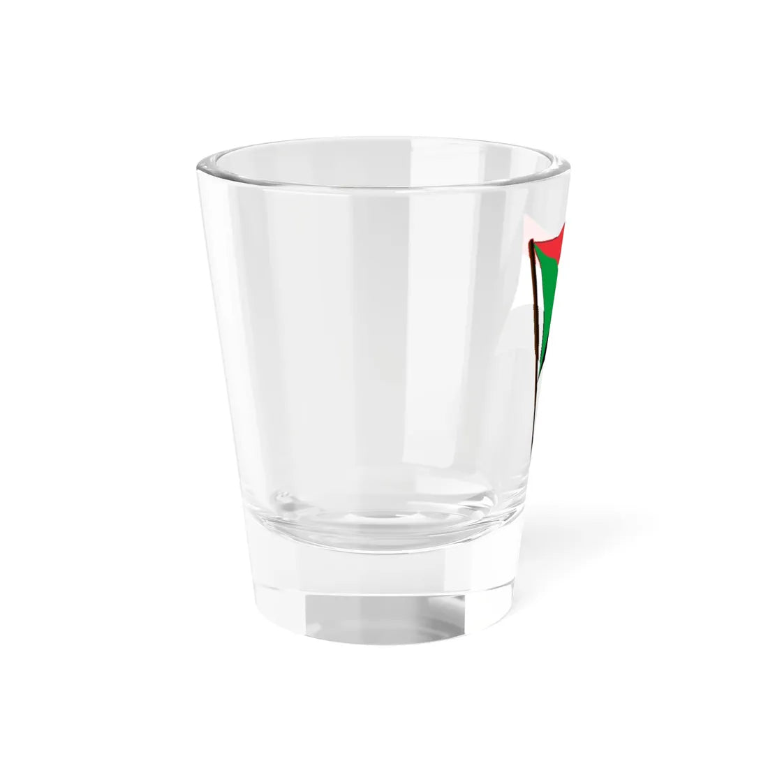 Sudan Waving Flag Icon (Sudan) Shot Glass 1.5oz - Go Mug Yourself