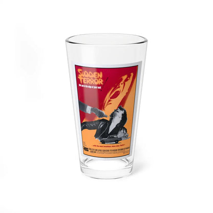 SUDDEN TERROR 1970 Movie Poster - Pint Glass 16oz-16oz-Go Mug Yourself