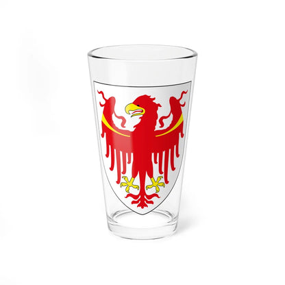 Suedtirol CoA (Italy) (Coat of Arms) Pint Glass 16oz 16oz - Go Mug Yourself