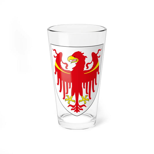 Suedtirol CoA (Italy) (Coat of Arms) Pint Glass 16oz 16oz - Go Mug Yourself