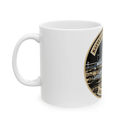 Suffolk Battle of the Iron Clads (U.S. Navy) White Coffee Mug-Go Mug Yourself