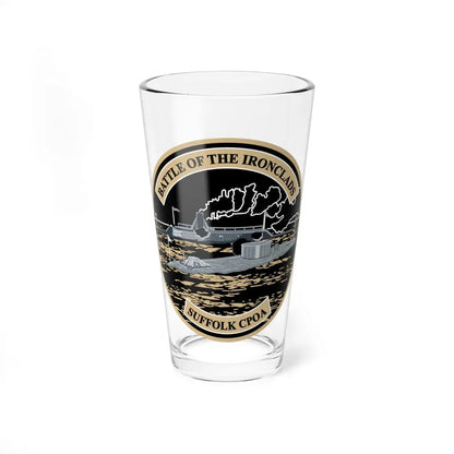 Suffolk Battle of the Iron Clads (U.S. Navy) Pint Glass 16oz 16oz - Go Mug Yourself