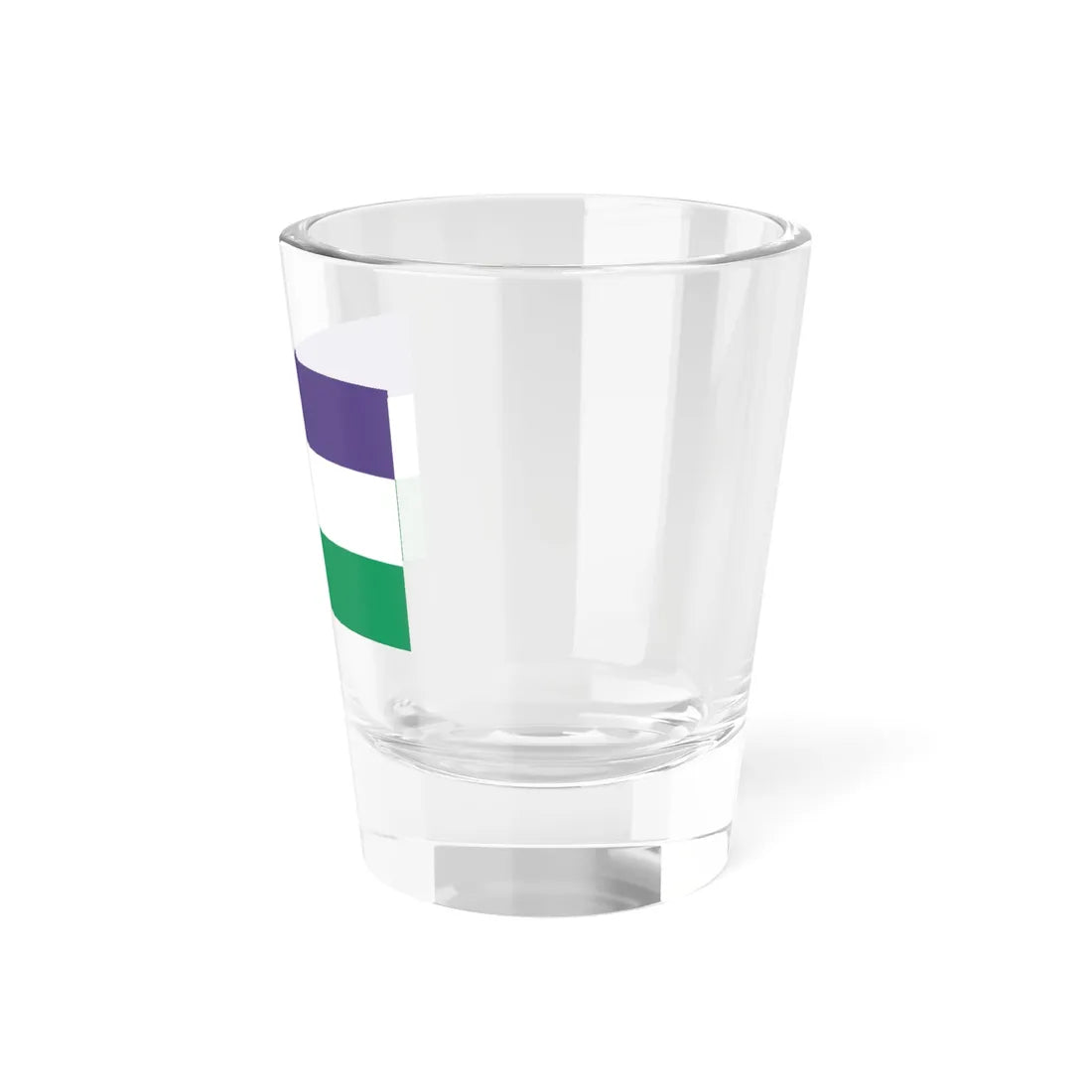 Suffragette flag United Kingdom (United Kingdom) Shot Glass 1.5oz - Go Mug Yourself