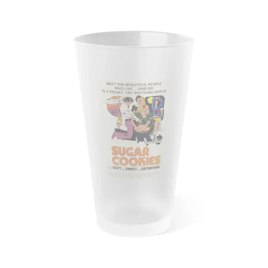 SUGAR COOKIES 1973 Movie Poster - Frosted Pint Glass 16oz Default Title - Go Mug Yourself