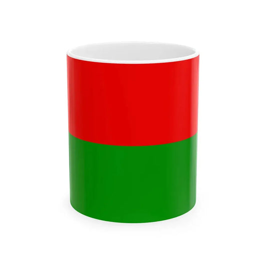 Suket flag (India) White Coffee Mug 11oz - Go Mug Yourself