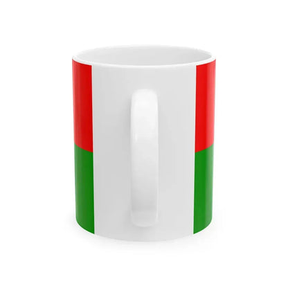 Suket flag (India) White Coffee Mug - Go Mug Yourself